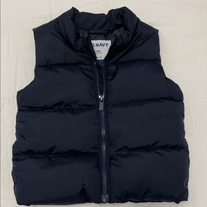 Old Navy Dark Blue Kids Puffer Vest